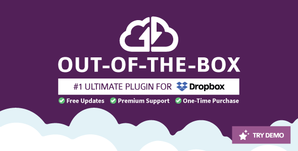 Out-of-the-Box GPL Dropbox file manager interface WordPress plugin dashboard