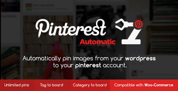 Pinterest Automatic Pin WordPress Plugin GPL automation posting system