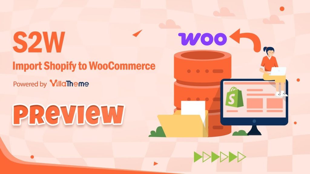 S2W Import Shopify to WooCommerce GPL product migration dashboard WordPress