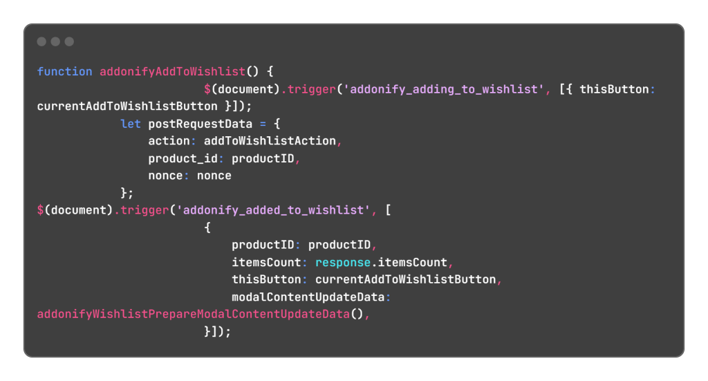 Addonify Wishlist GPL WooCommerce wishlist product save feature plugin interface