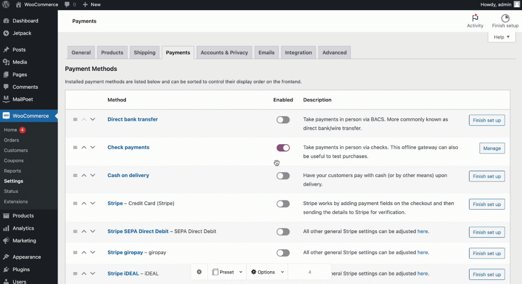 Advanced EMT Payment Gateway GPL WooCommerce secure payment processing checkout plugin interface