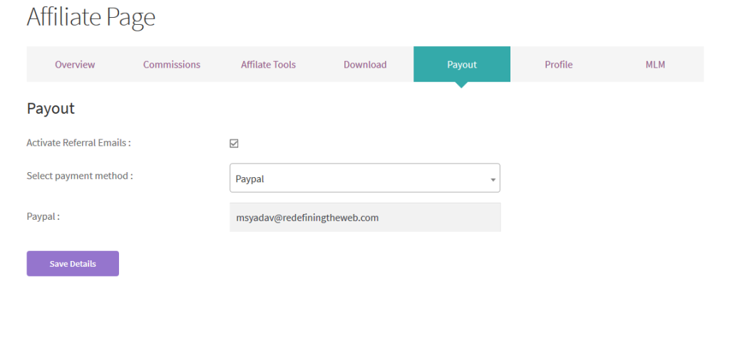 Affiliaa MLM Affiliate Program GPL WordPress multi level marketing referral tree system plugin dashboard interface