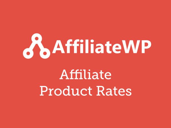 AffiliateWP Affiliate Product Rates GPL WooCommerce product commission rates affiliate settings plugin interface dashboard