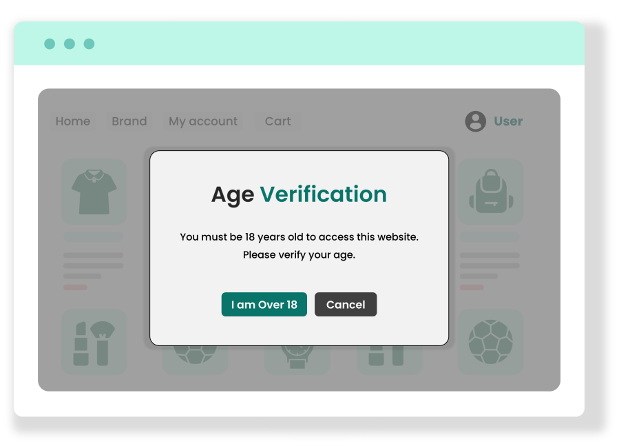 Age Restriction 18+ GPL WooCommerce checkout age verification checkbox form plugin interface